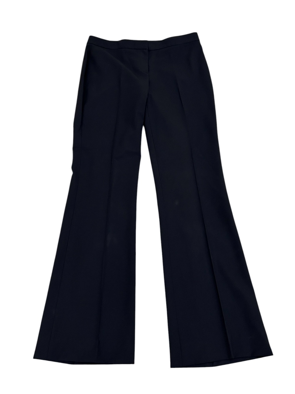 Elie Tahari Black virgin wool blend Wide-Leg Dress trouser Pants size 6